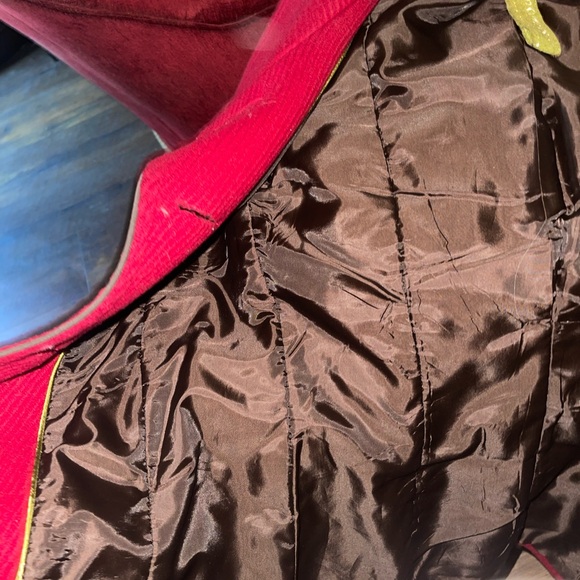 Soia & Kyo Red Belted Blazer - Picture 6 of 7